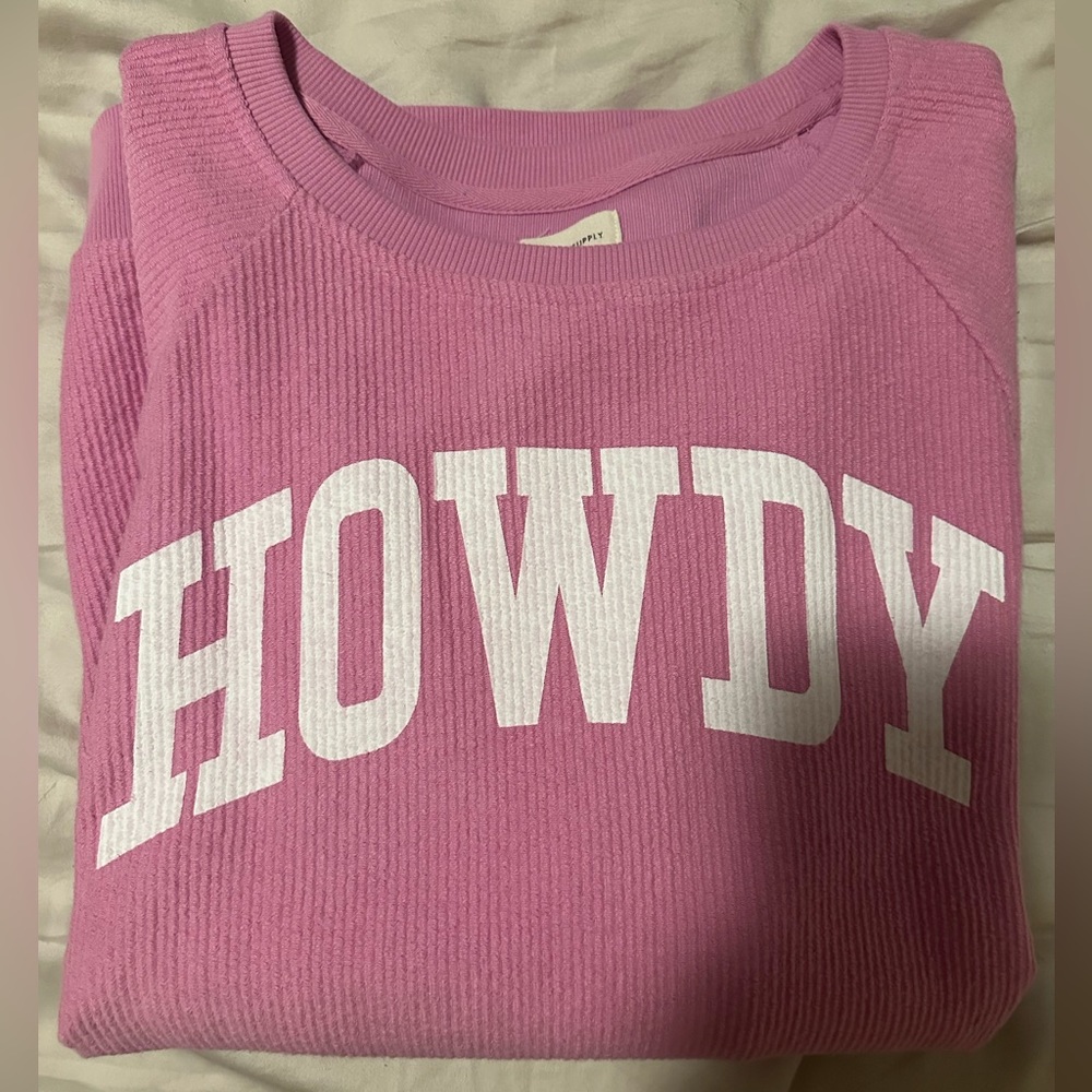 Howdy crewneck